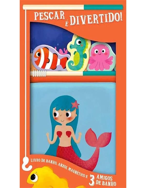 Bathtime And Fishing Fun Mermaid