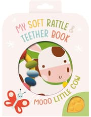 Soft Rattleandteether Moo! Cow product image