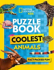 Puzzle Book Coolest Animals product image