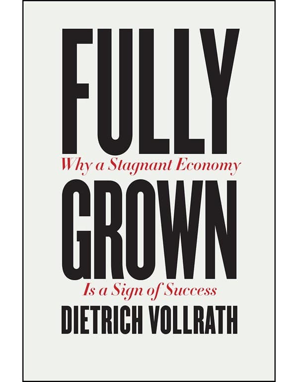 Fully Grown – Why a Stagnant Economy Is a Sign of Success