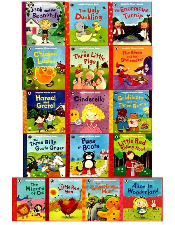 Ladybird Picture 16 Books Children Collection Paperback Set