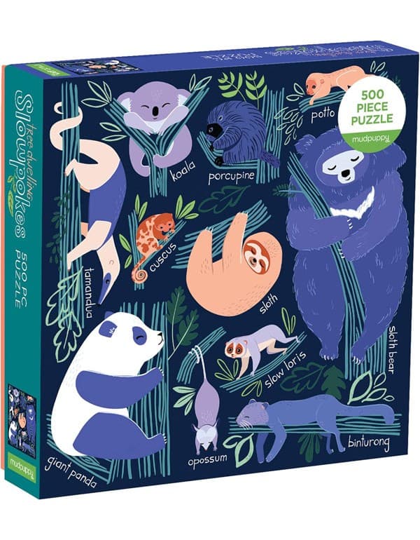 Tree-Dwelling Slowpokes 500 Piece Family Puzzle