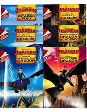 How To Train Your Dragon Early Reader 6 Books Children Collection Paperback By - Erica David product image
