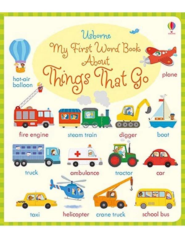 My First Word Book About Things That Go
