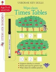 Wipe-clean Times Tables 5-6 product image