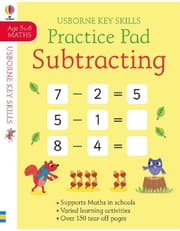 Subtracting Practice Pad 5-6 product image