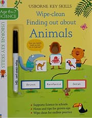 Wipe-Clean Finding Out About Animals 6-7 product image