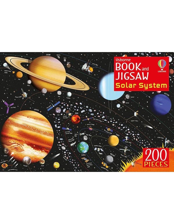 Usborne Book and Jigsaw - The Solar System