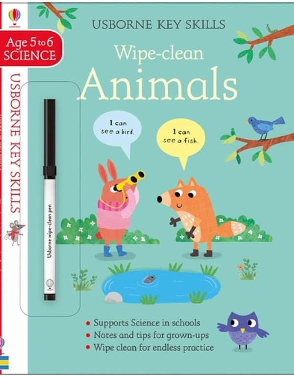 Key Skills Wipe-Clean: Animals 5-6
