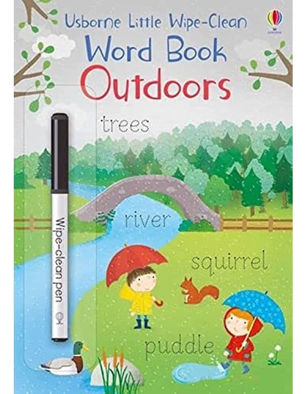 Little Wipe-Clean Word Book Outdoors