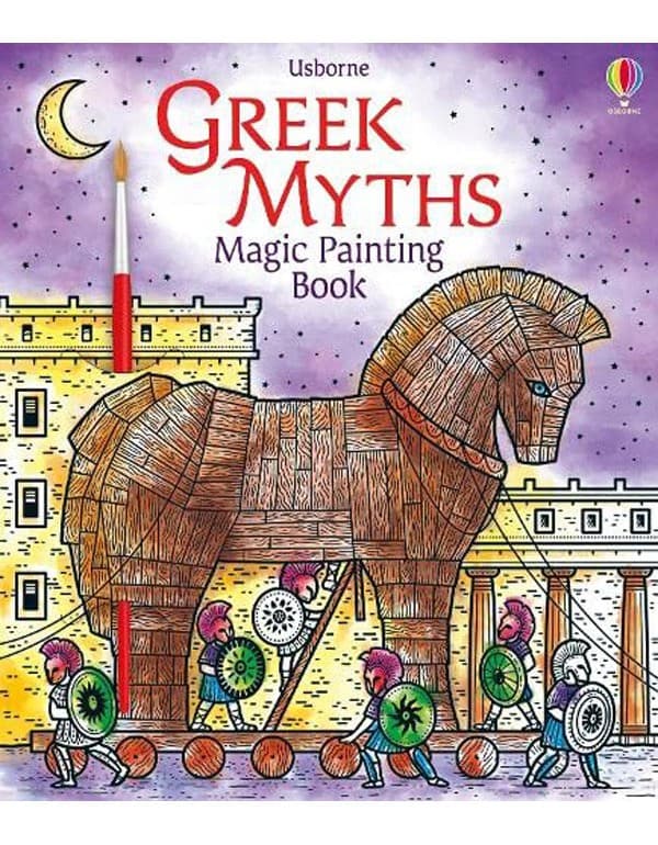 Greek Myths Magic Painting Book
