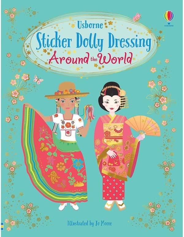 Sticker Dolly Dressing Around the World