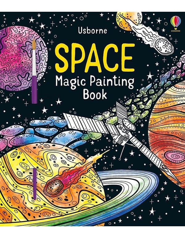 Space Magic Painting Book