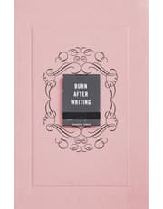 Burn After Writing product image