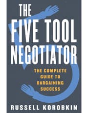 The Five Tool Negotiator – The Complete Guide to Bargaining Success product image