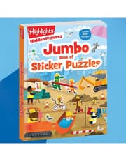 Jumbo Book Of Sticker Puzzles product image