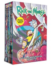 Rick And Morty Graphic Novel 10 Books Box - Ages 7-9 product image