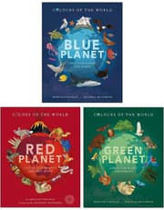 Colours Of The World 3 Books Set (Blue Planet, Red Planet And Green Planet) Ages 0-5 - Hardback product image