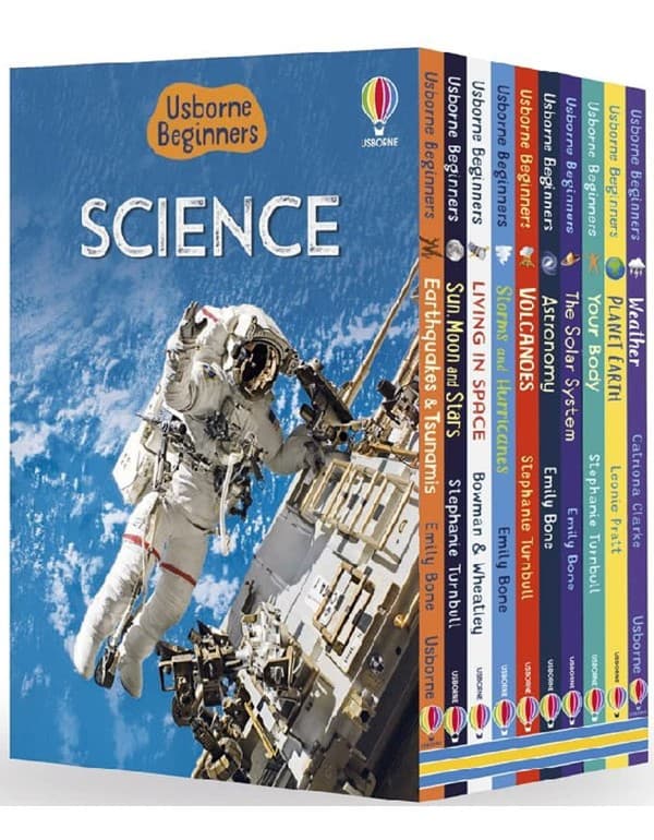 Usborne Beginners Series Science Collection 10 Books Box Set