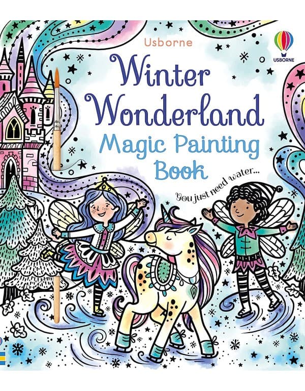Winter Wonderland Magic Painting Book