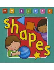 My First Shapes Board Book: Bright, Colorful First Topics Make Learning Easy and Fun. Fo product image