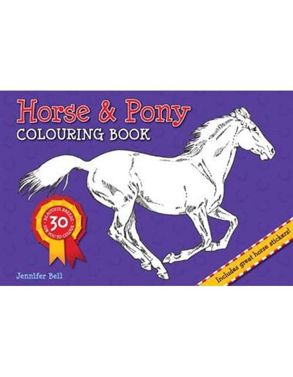 Horse and Pony Colouring Book
