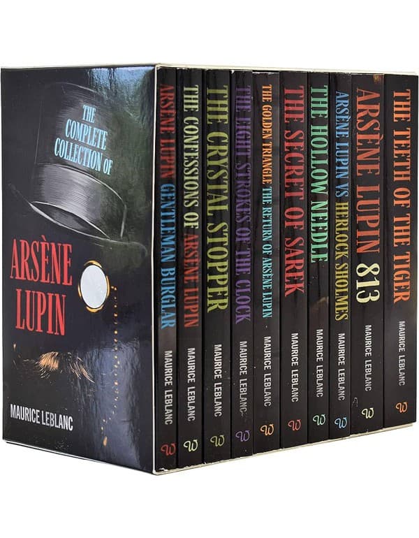 The Complete Collection Of Arsene Lupin 10 Books Box Set