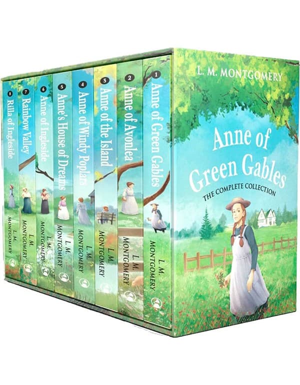 Anne Of Green Gables The Complete Collection 8 Books Set Ages 9-14
