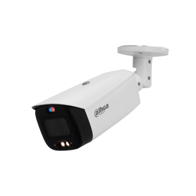 8MP TiOC 2.0 Bullet Network Camera with Active Deterrence and Dual Light