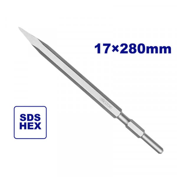 EMTOP Hex Pointed Chisel