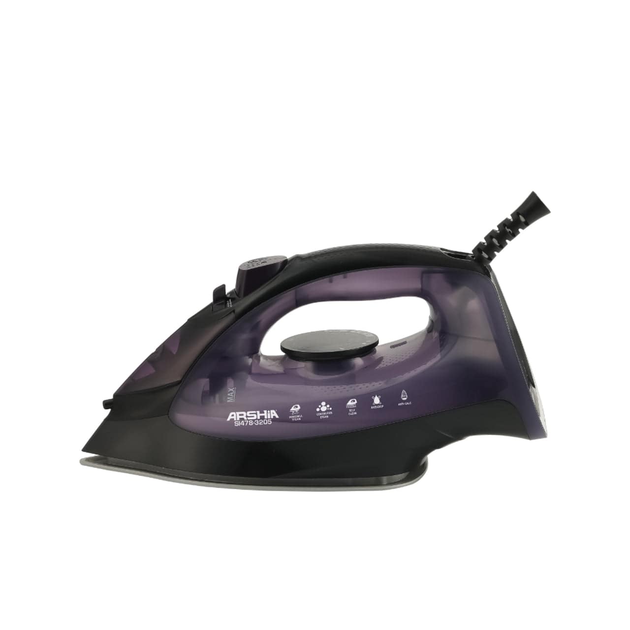Steam Iron From Arshia Smooth Ceramic Soleplate | SI478-3205