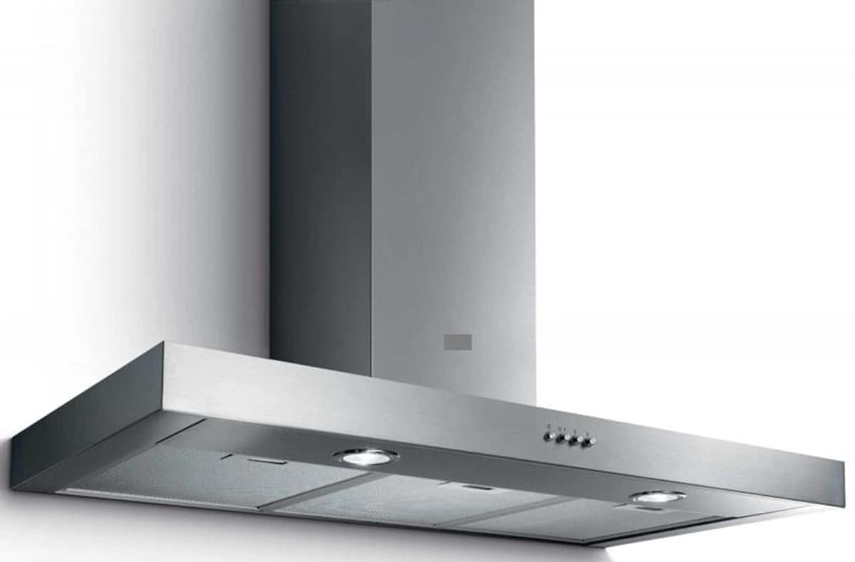 Elba Wall Cooker Hood 90 cm Airflow Max Speed 800 M³/H Stainless steel