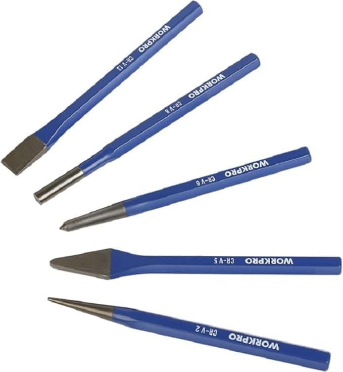 WORKPRO 5-Piece Punch & Chisel Set | WP201303