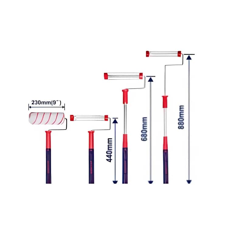 EMTOP ECBHT42302 Paint Roller with Extension Pole