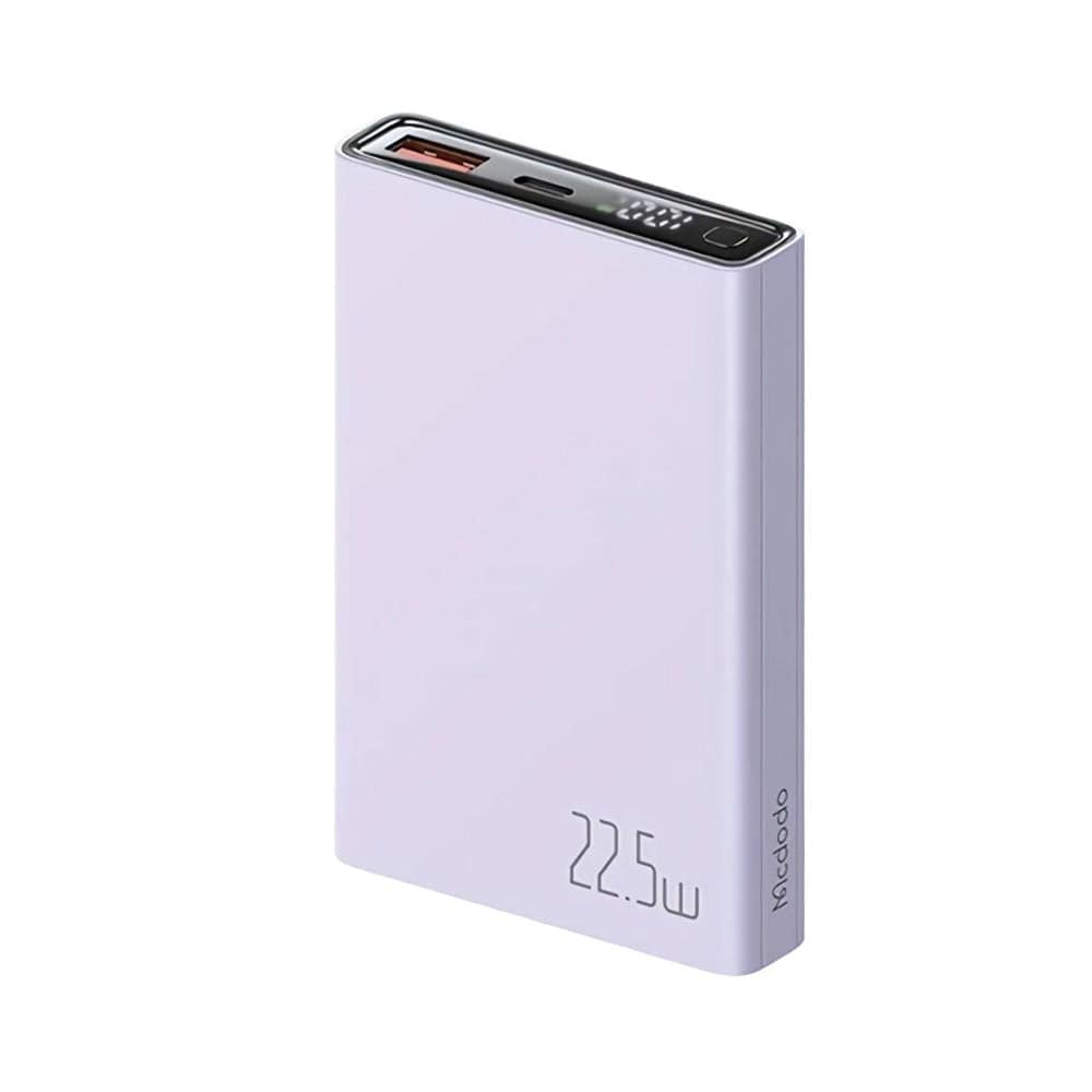Mcdodo Power Bank 22.5W PD Digital Display 10,000mAh MC-2941- Purple