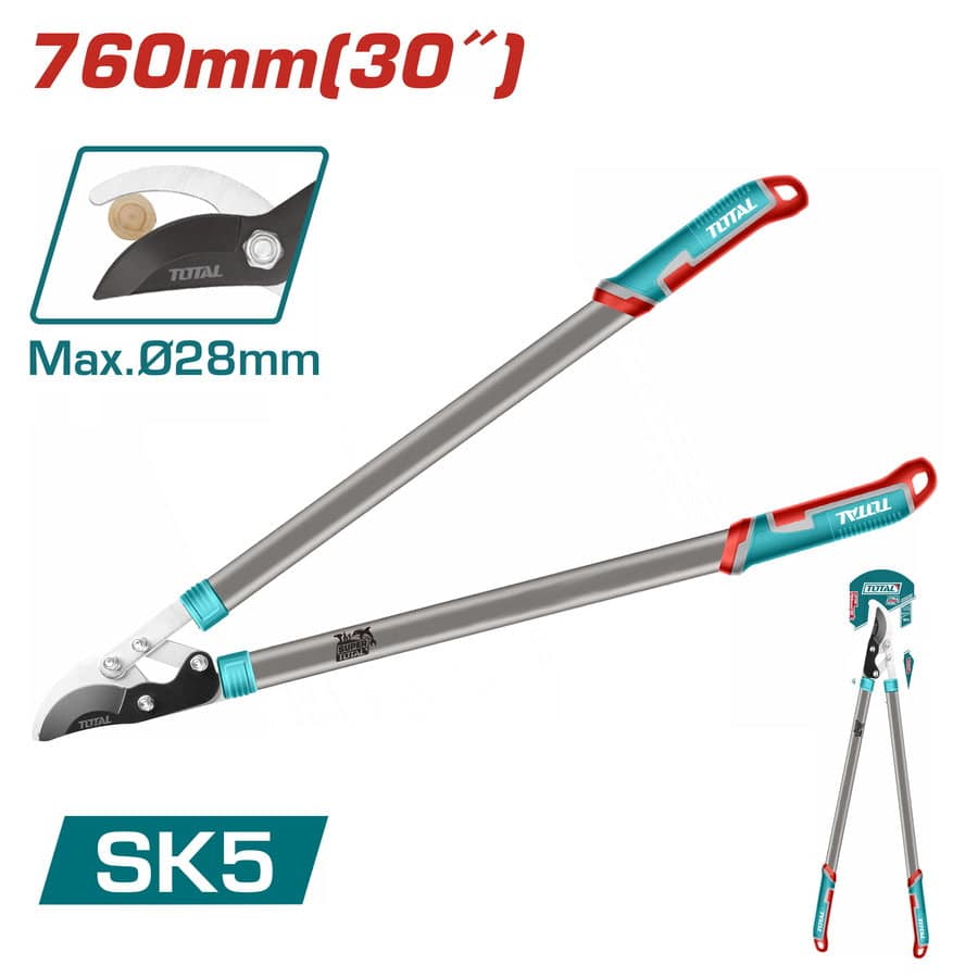 Total THT1527401 Lopper – 76cm (30") Heavy-Duty Branch Cutter