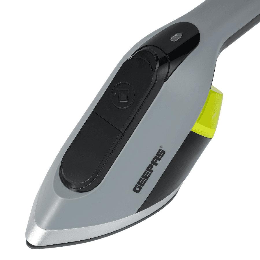 Geepas GGS25019 Handheld Garment Steamer 1650-1950W - 170ml Water Tank, Continuous Steam, and Ergonomic Design