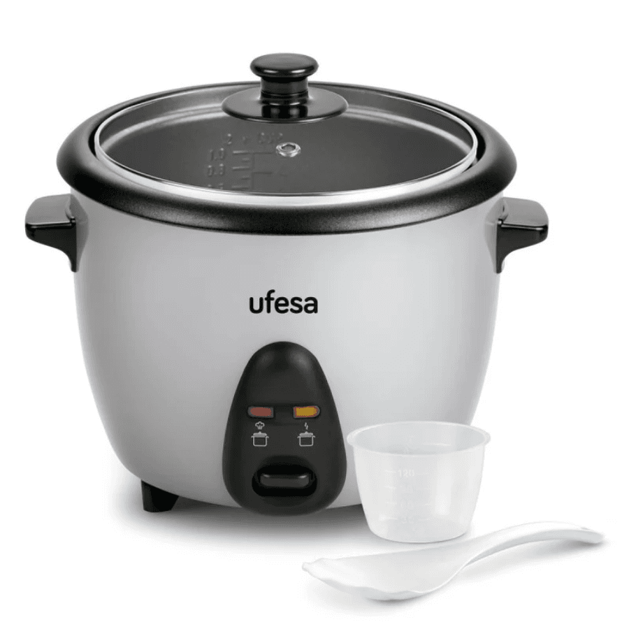 Ufesa Rice Cooker AR4010 - 1L Capacity, Non-Stick Inner Pot, Automatic Keep Warm Function & Easy-to-Clean Practical Design