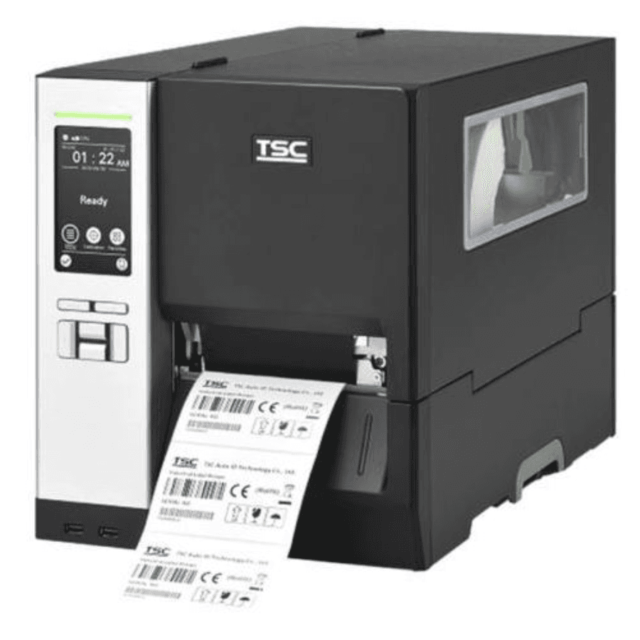 TSC MH340T High-Performance Industrial Barcode Label Printer 300 DPI 12 IPS High-Resolution with Color Touch Screen