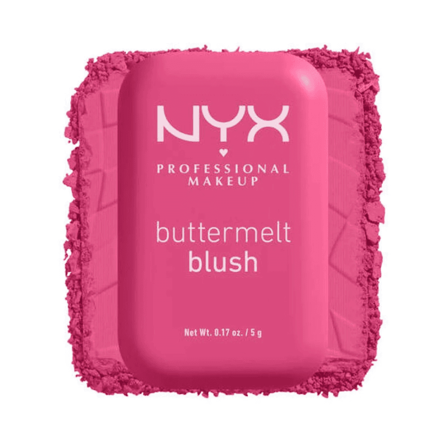 NYX Buttermelt Blush - Cream Blush with Shimmer Finish
