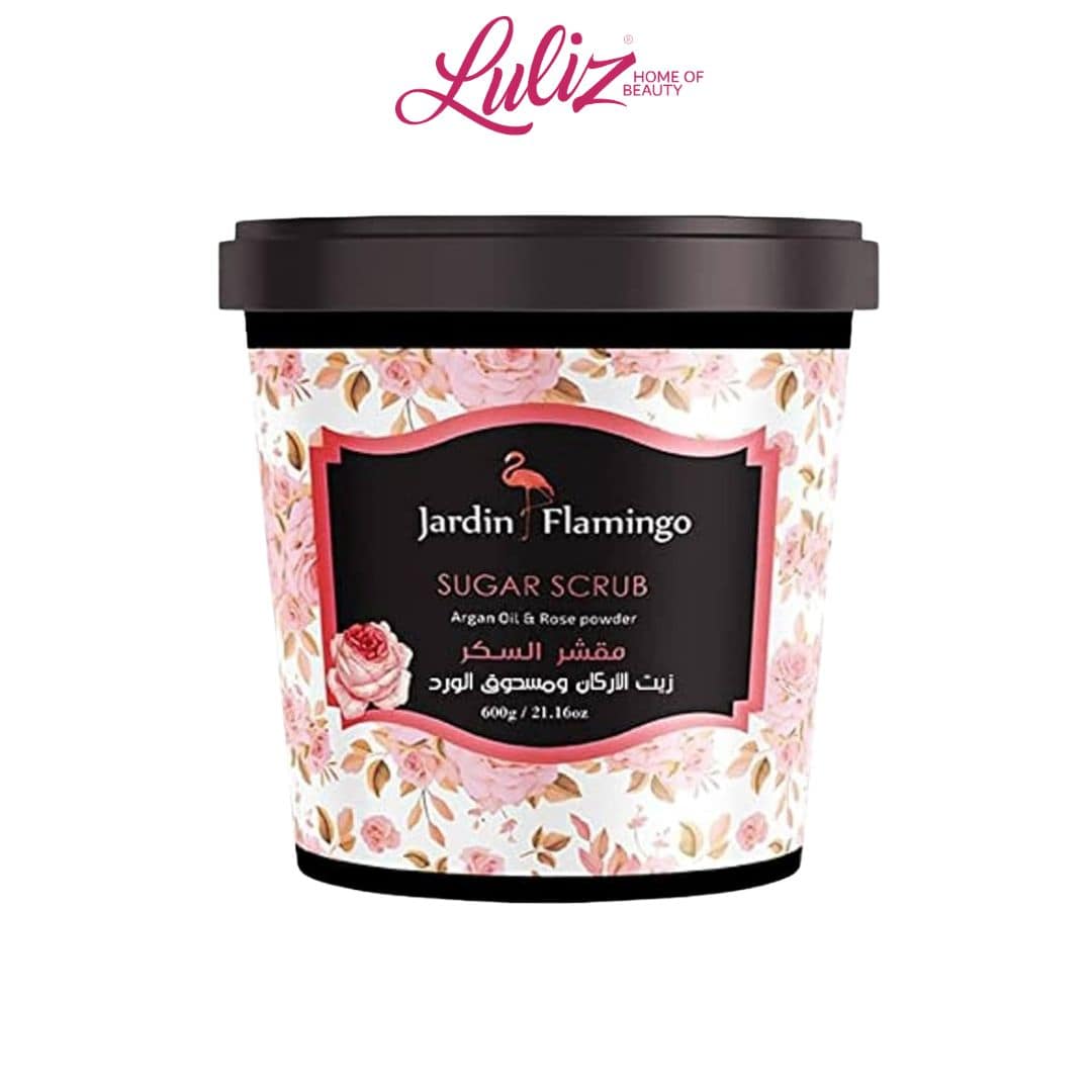 JARDIN FLAMINGO - Sugar Scrub Argan Oil & Rose 600G