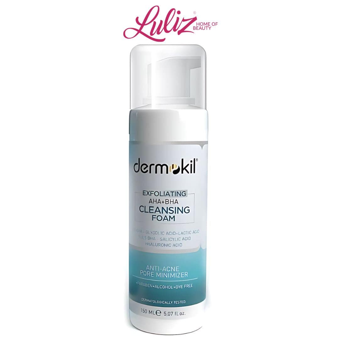 DERMOKIL - Peeling Effect AHA+BHA+Niacinamide Face Cleansing Foam 150ml