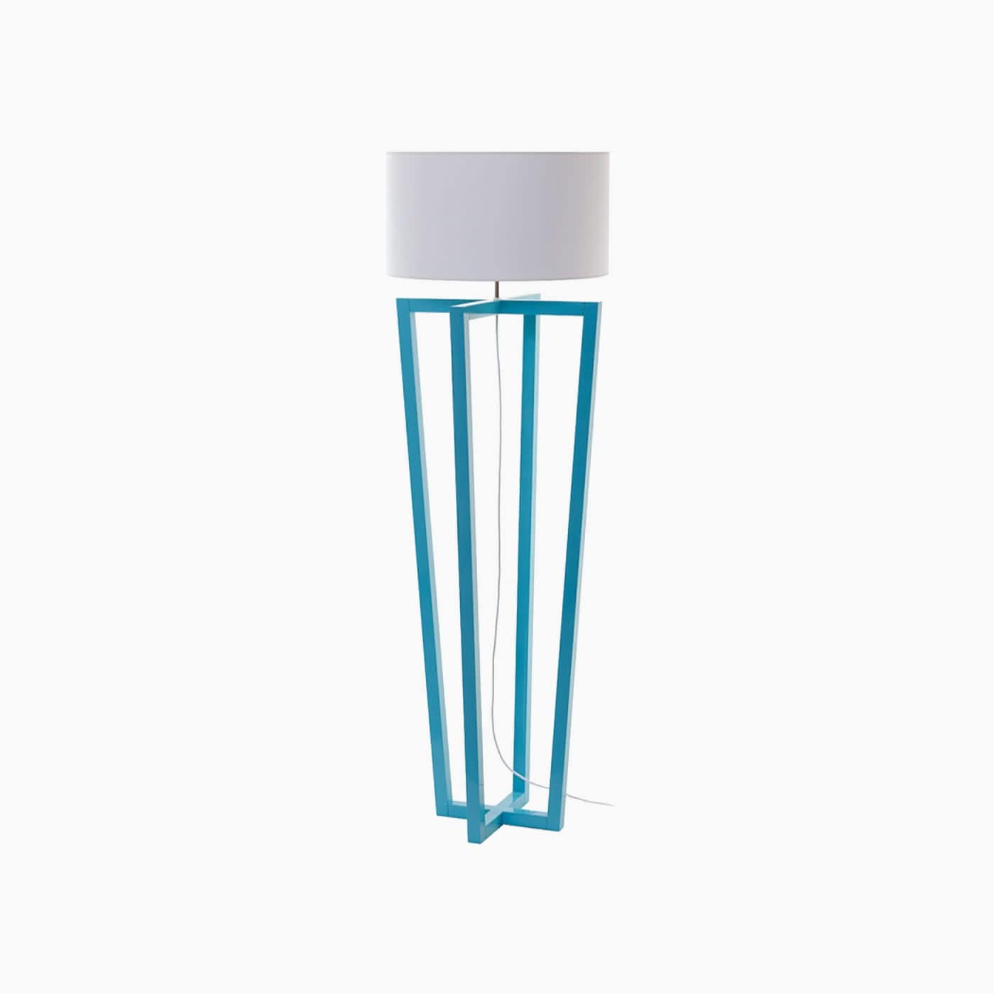 Flam & Luce Oak Lake Floor Lamp
