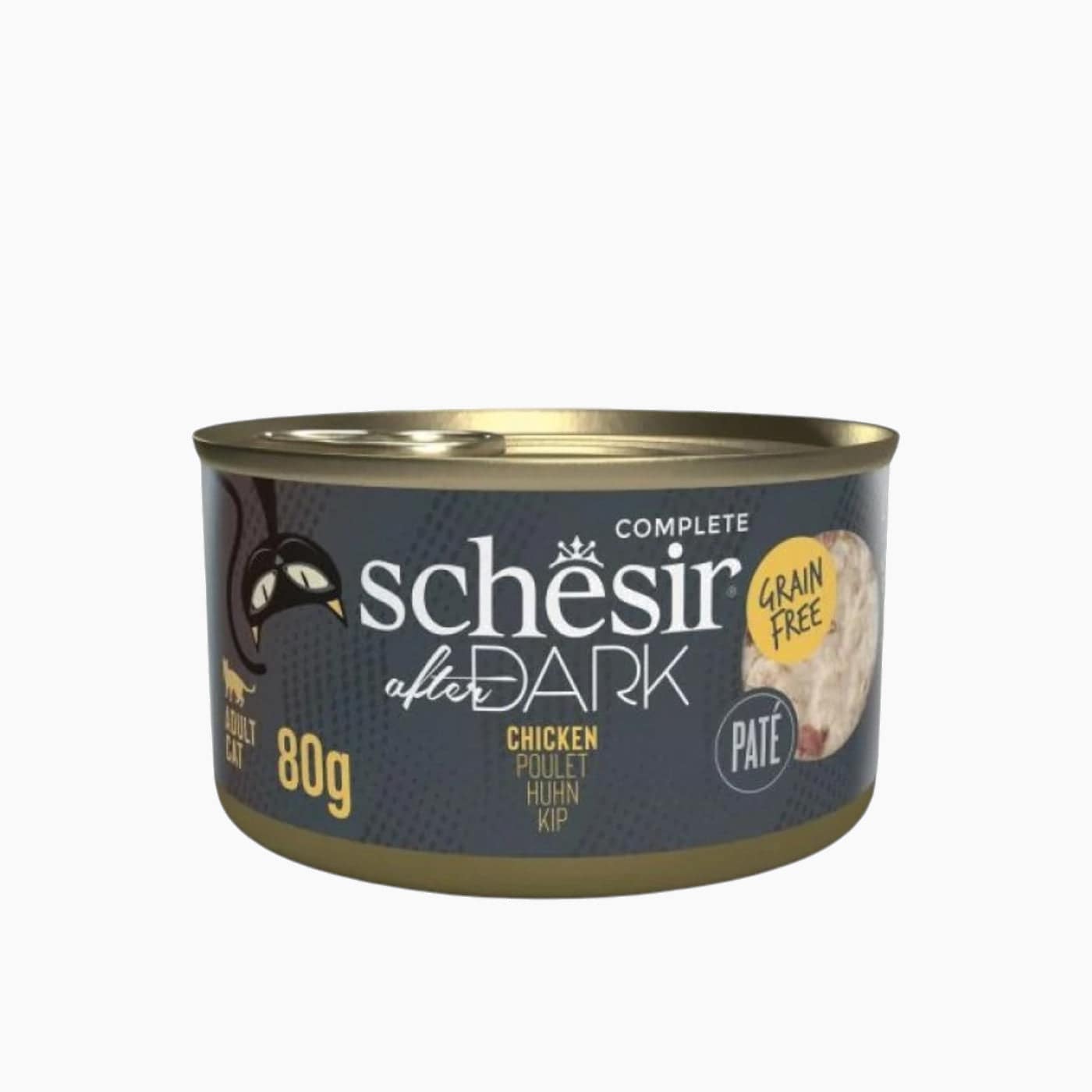 Schesir After Dark Pate’ Cat Can 12x80g