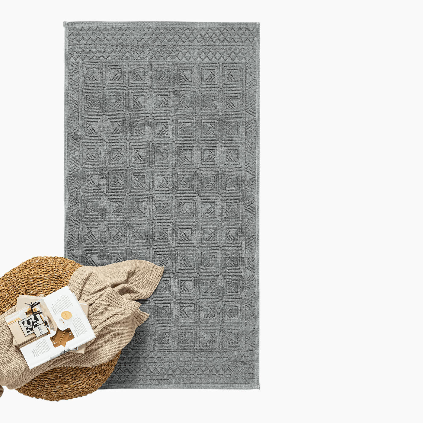 H Living Shabby Cotton Rug**