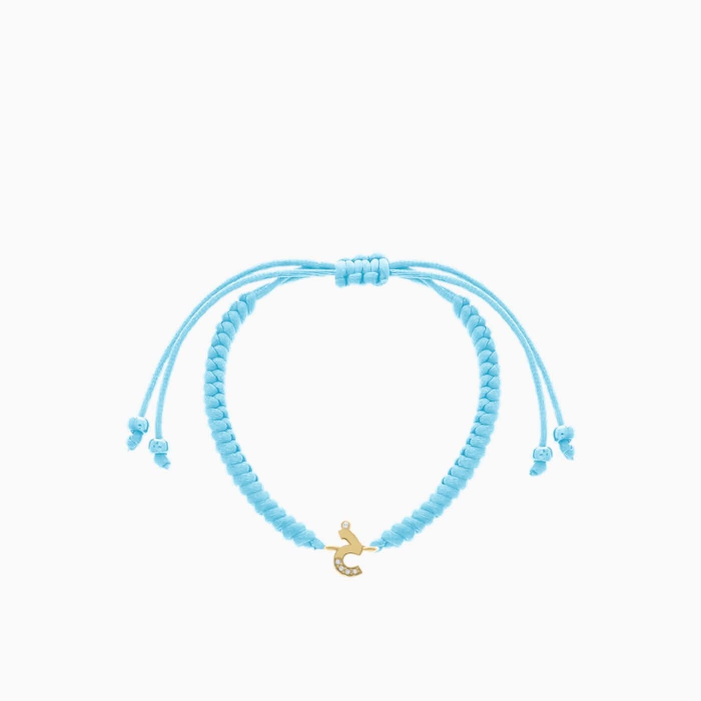 Baby Chic Fine Jewelry Arabic Initial Letter Bracelet