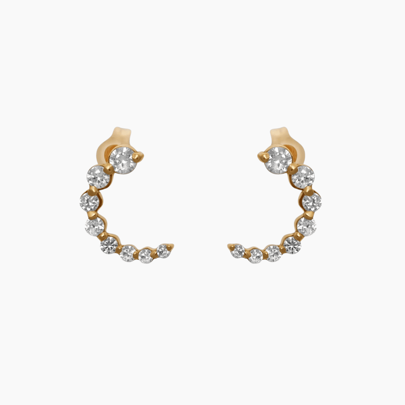 Joy Jewels Curved Earrings