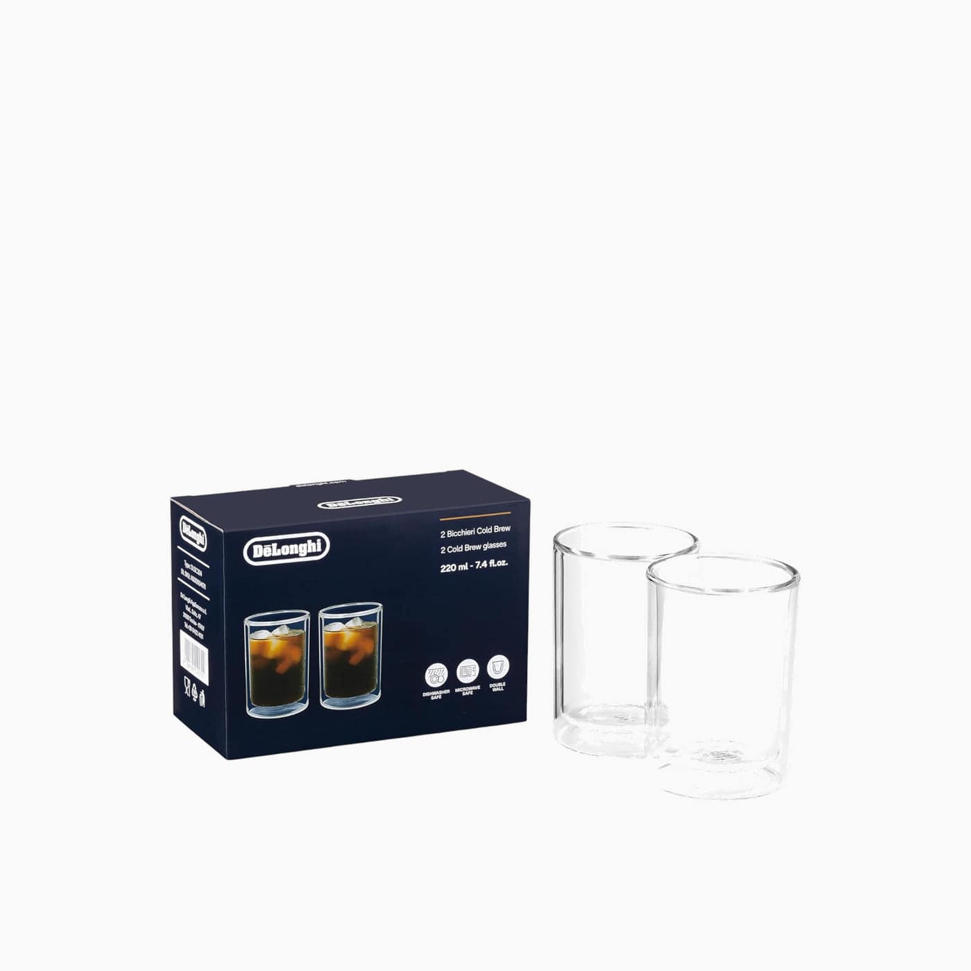 Delonghi Cold Brew Glasses Set of 2