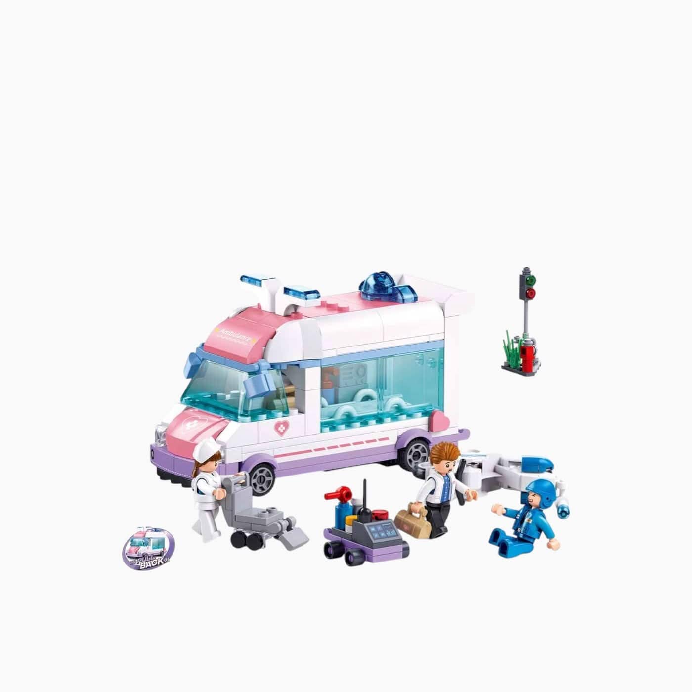 Sluban Metropolis Doctor Rescue (Pull Back)