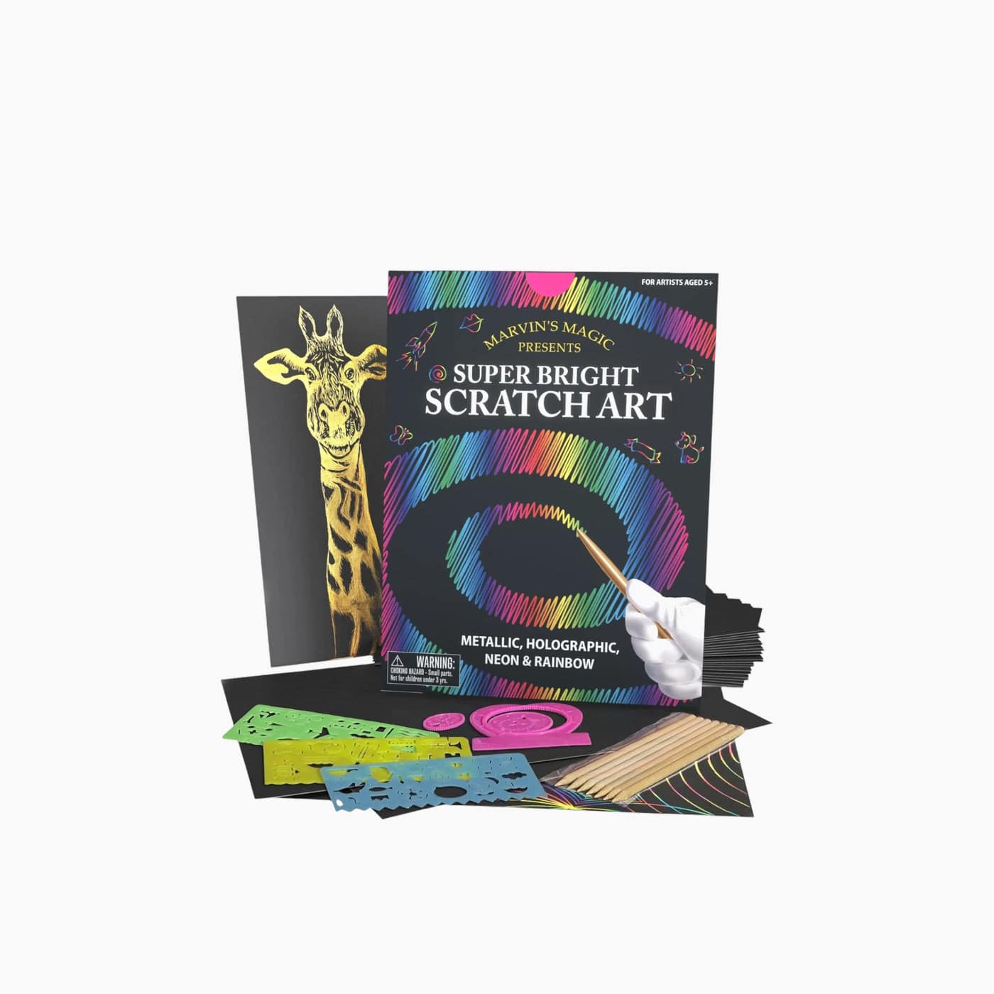 Mm Magic Super Bright Scratch Art